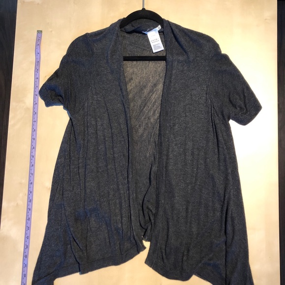 Grey Waterfall cardigan - Picture 2 of 4